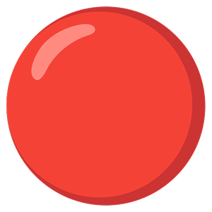 Red Circle Emoji
